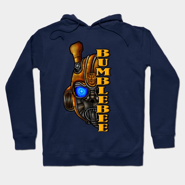 bumblebee transformers Hoodie by HornArt